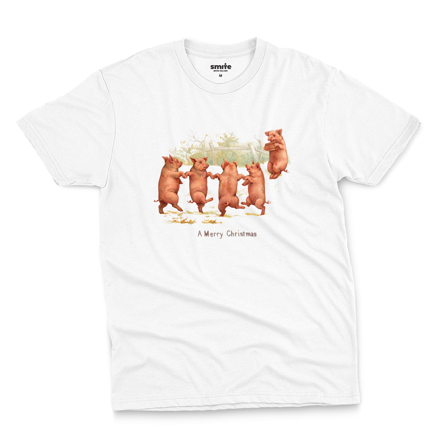 Christmas Dancing Pigs